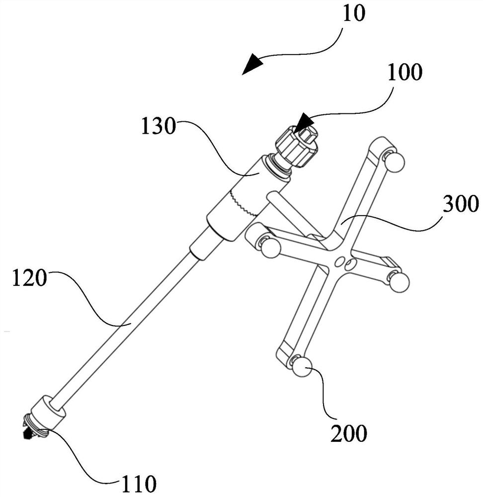 Orthopaedic array support frame, orthopaedic array device and orthopaedic robot