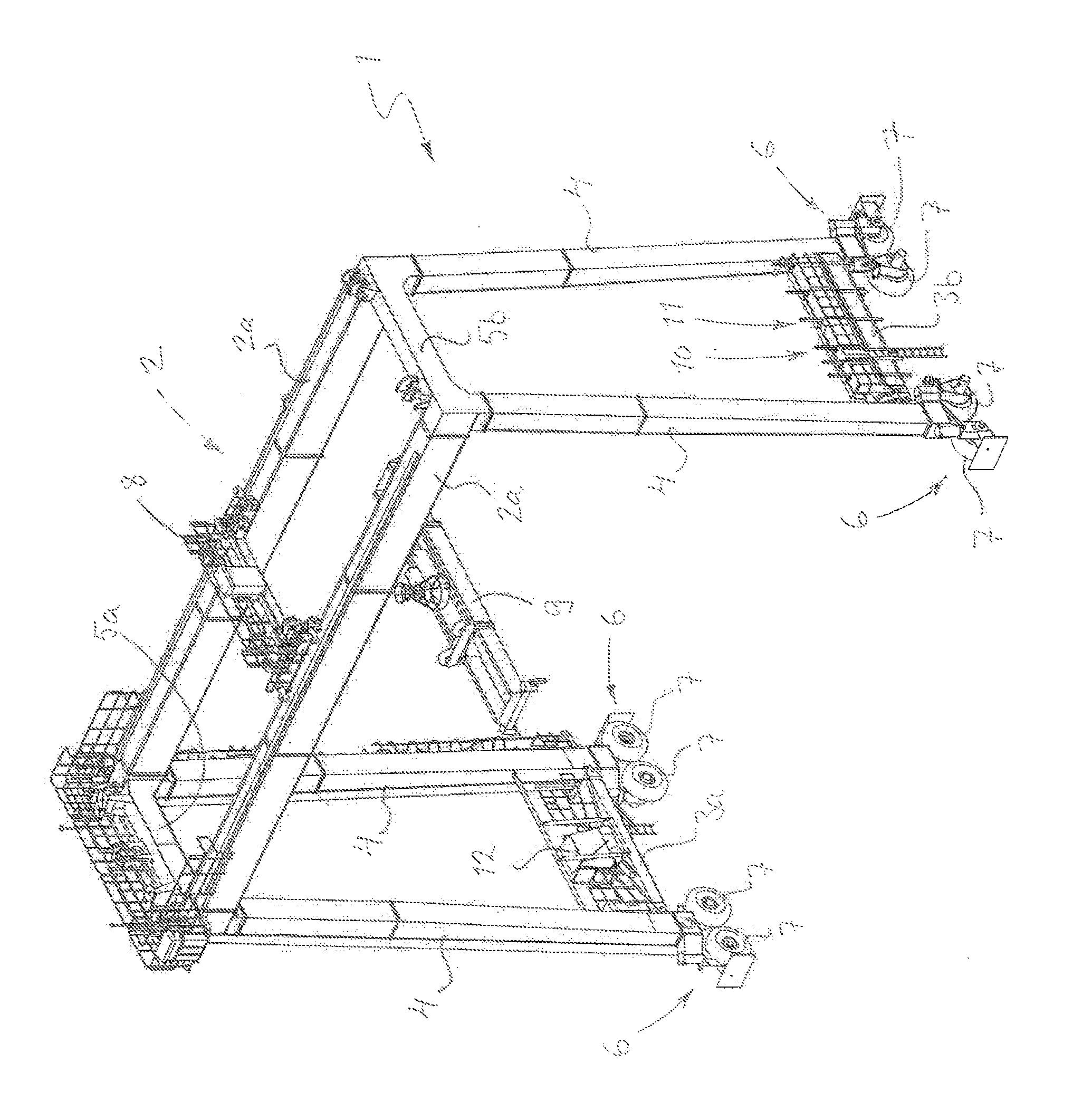 Moving crane