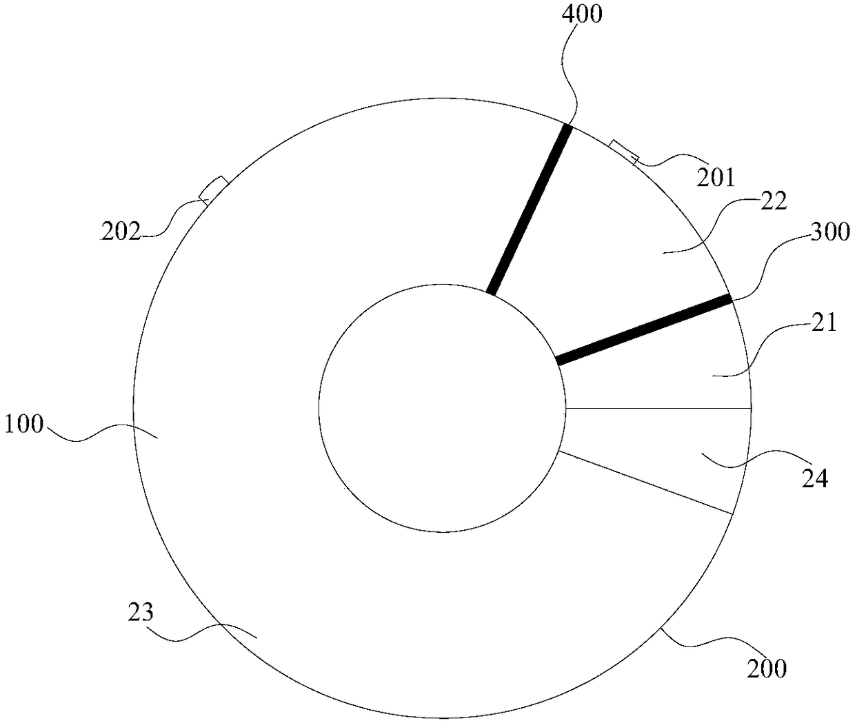 Rotary hearth furnace and method for treating lead-zinc smelting slag