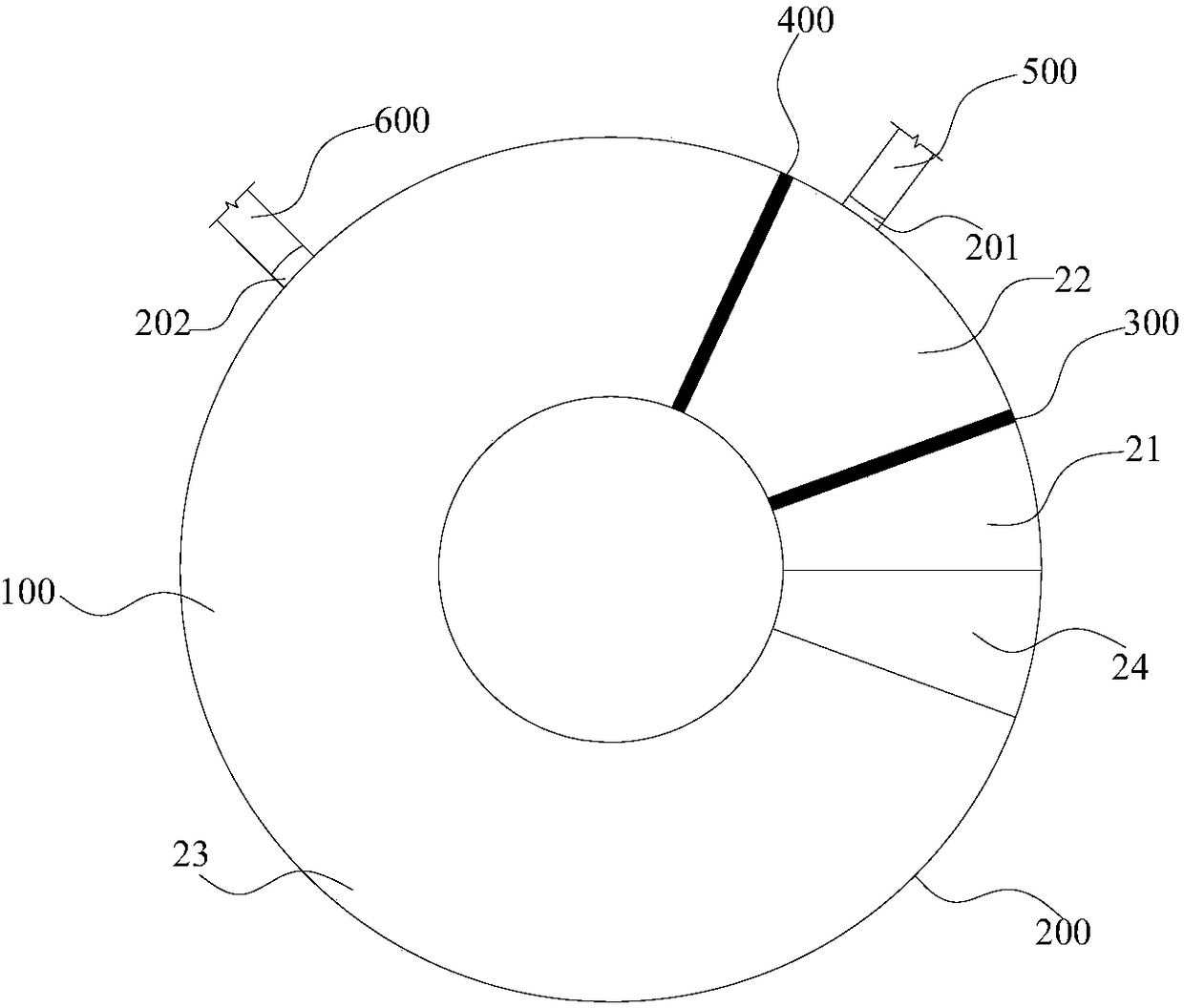 Rotary hearth furnace and method for treating lead-zinc smelting slag