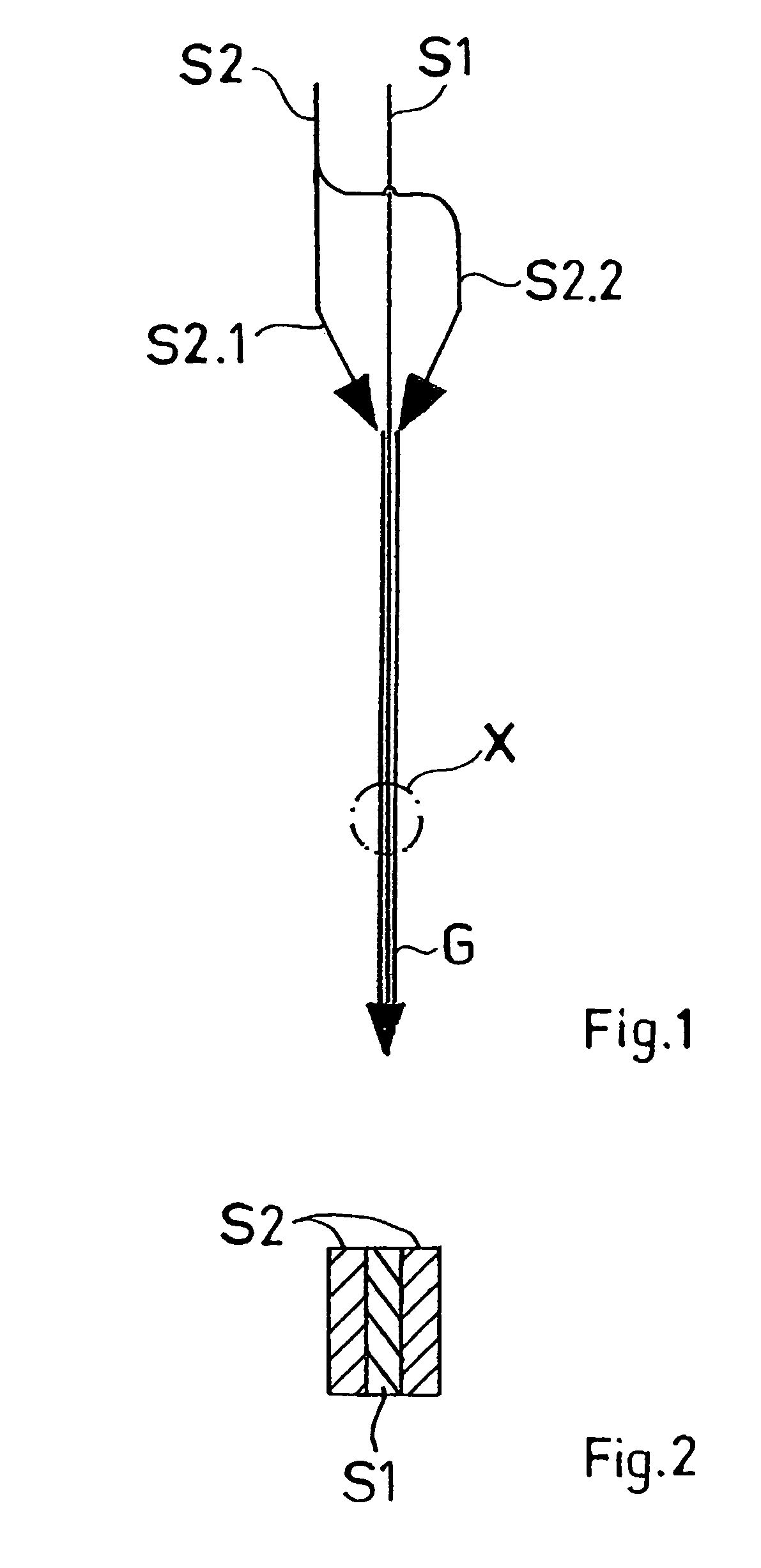 Coextrusion adapter