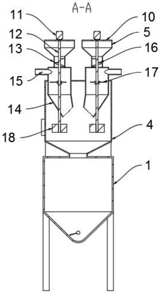 Intelligent crushing and mixing integrated cement production equipment and production method thereof
