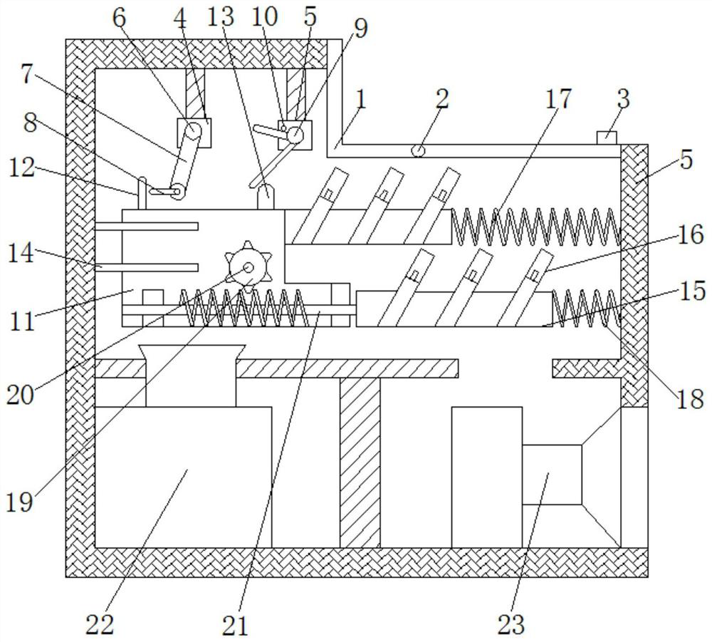 A double-layer combined health wine cabinet based on constant temperature storage