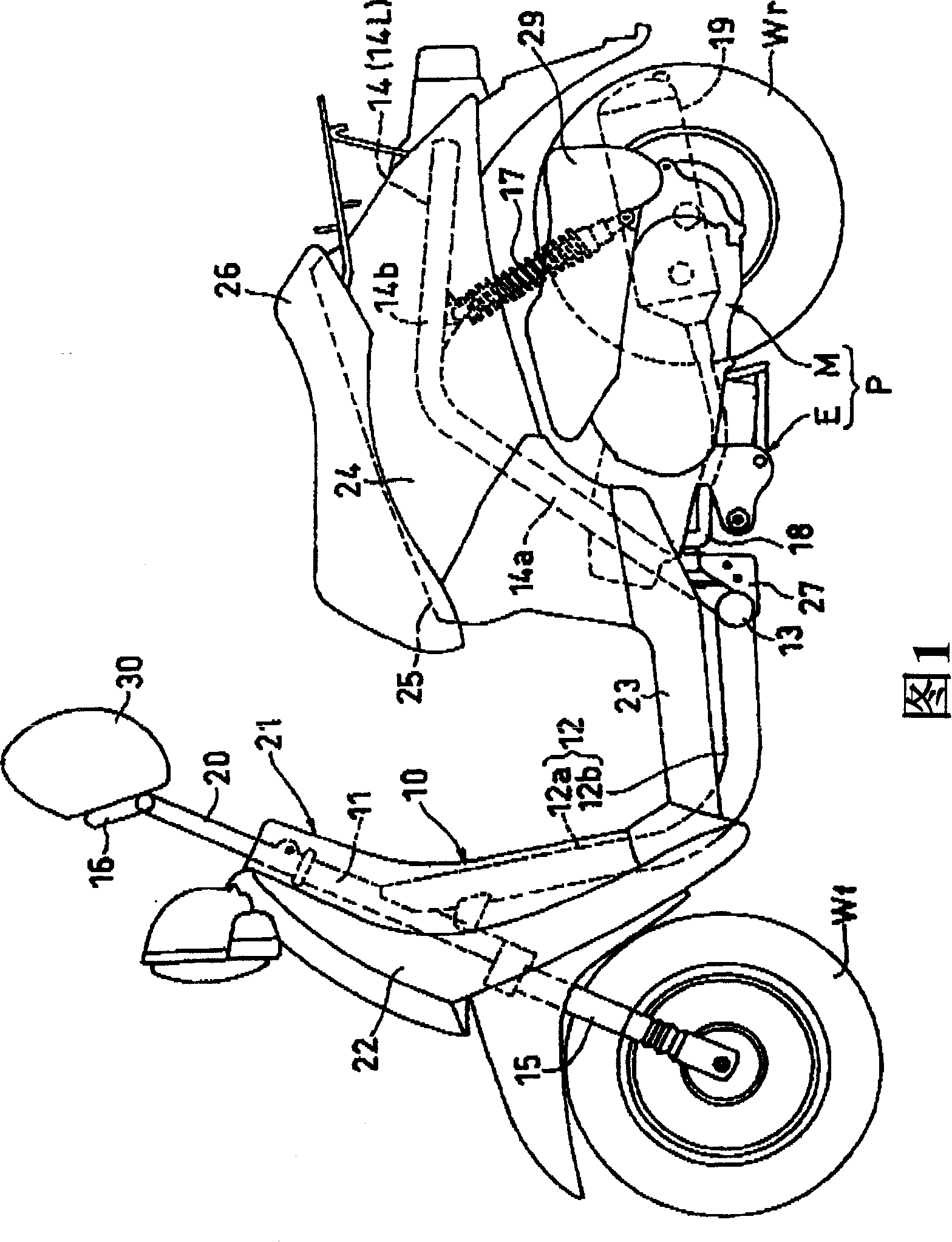 Passenger restraining device of bicycle