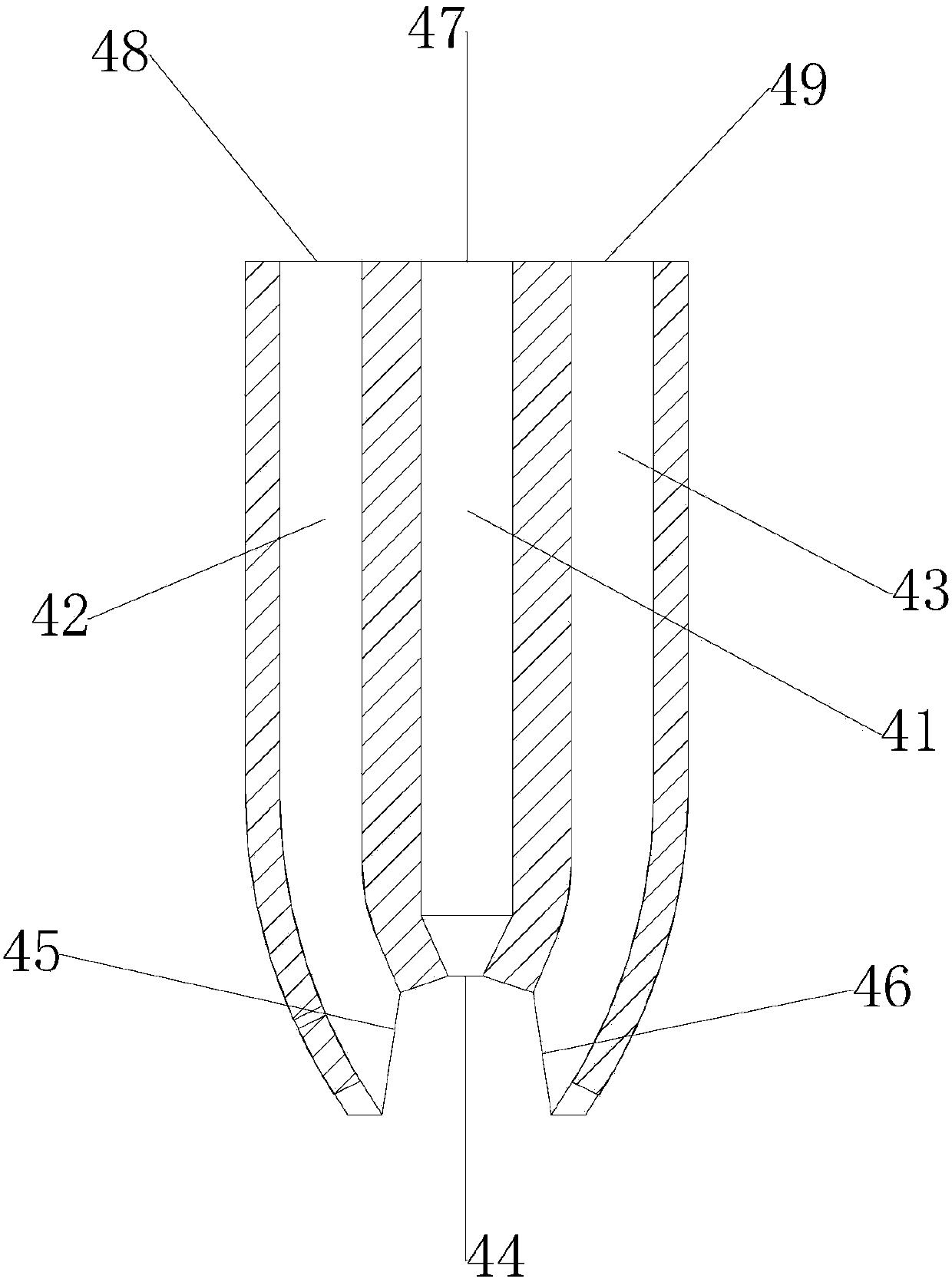 Deodorization equipment with return pipe