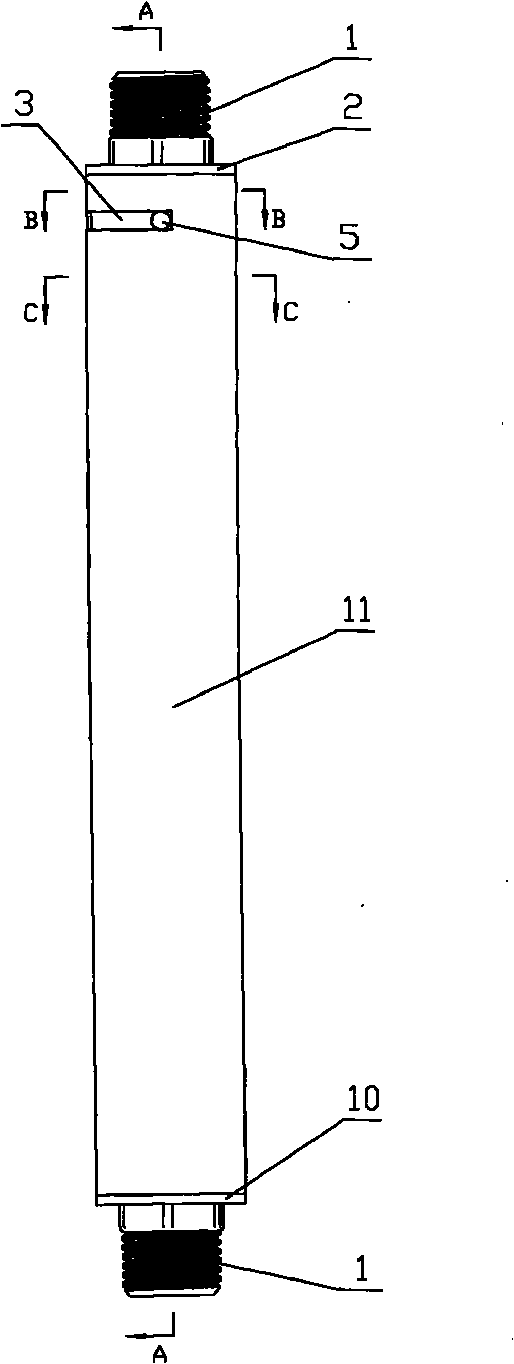 Method for removing iron by magnetizing fluid and device thereof