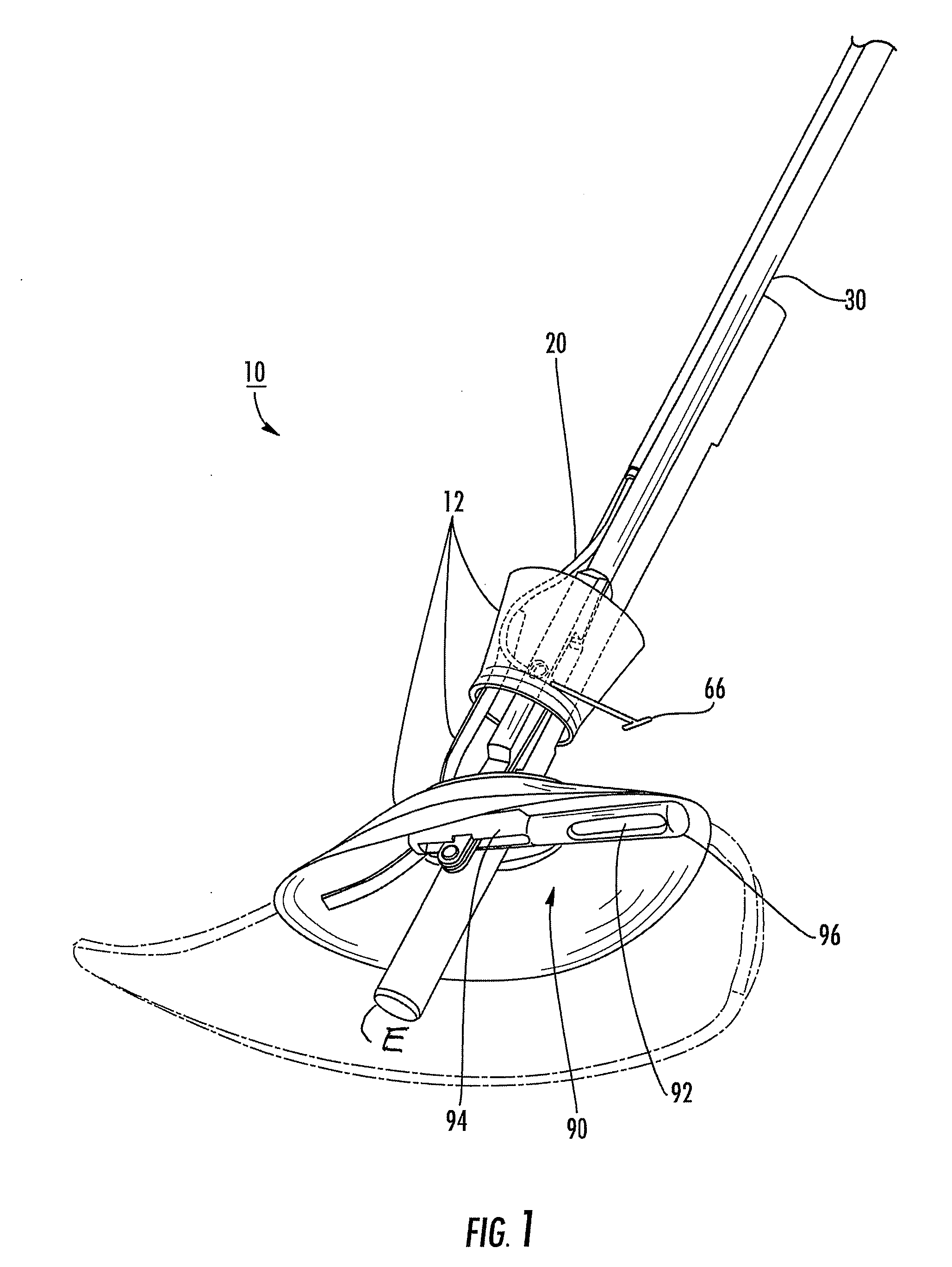 Medical device fixation tool and method of fixation of a medical device