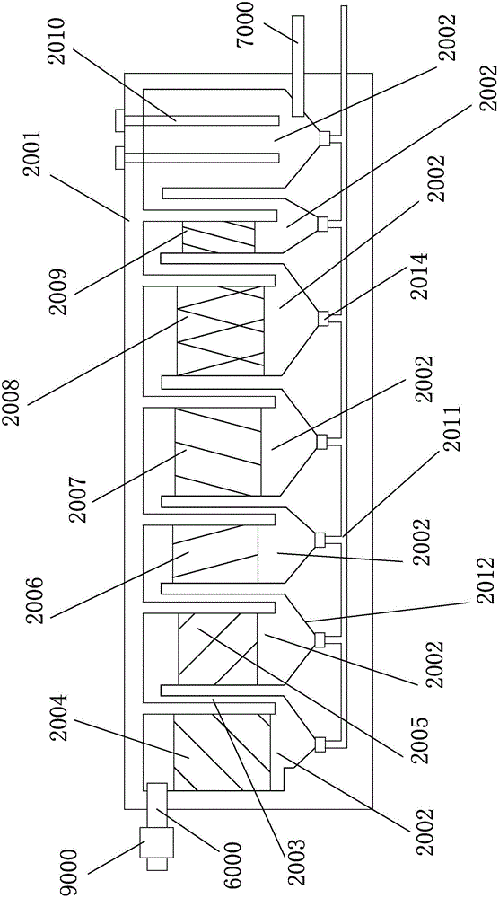 Roundabout ecological efficient pond aquaculture device