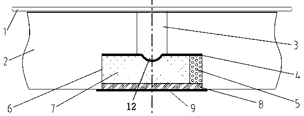 Method for sealing joint of insulating blocks of B type enclosure system