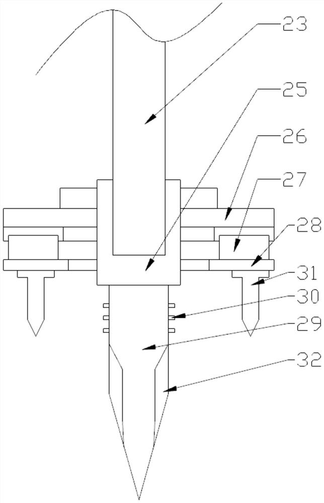 A self-righting cast-in-situ pile swinging device