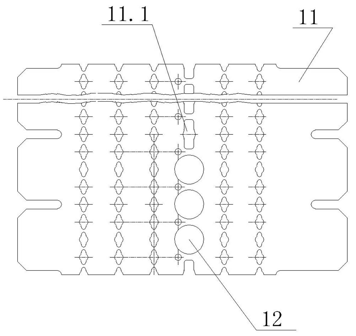 Tool for adding alloy fusible core to fuse link