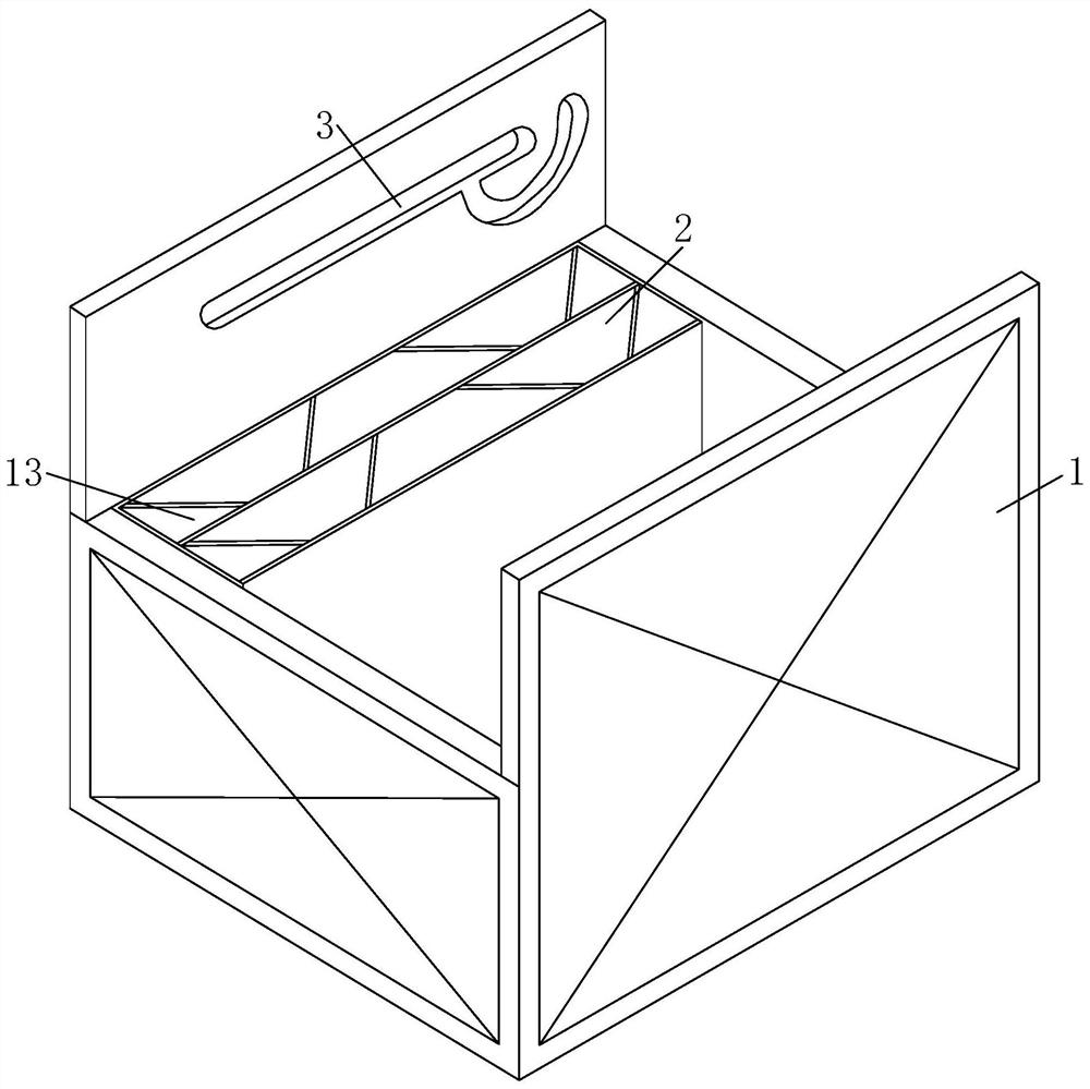 An agricultural product packaging box