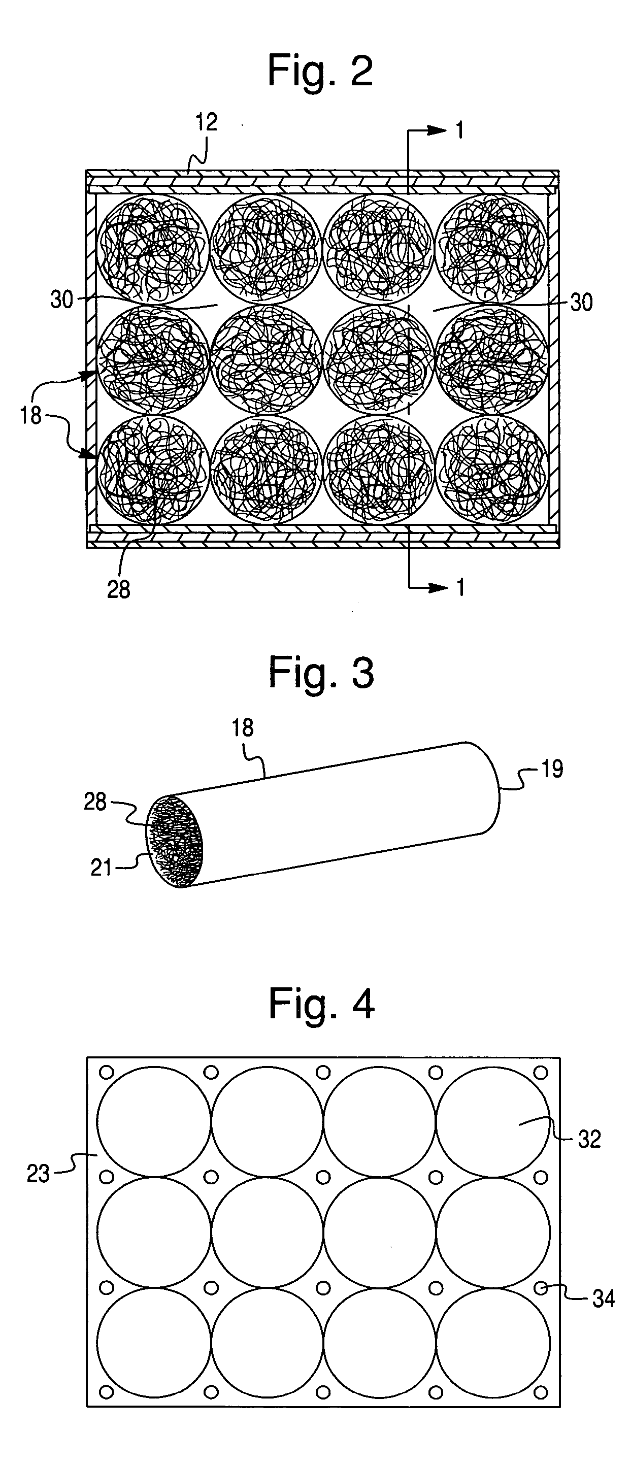 Segregated catalyzed metallic wire filter for diesel soot filtration