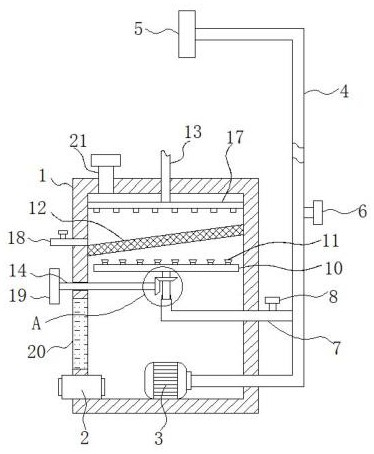 Cooling device for mechanical part machining