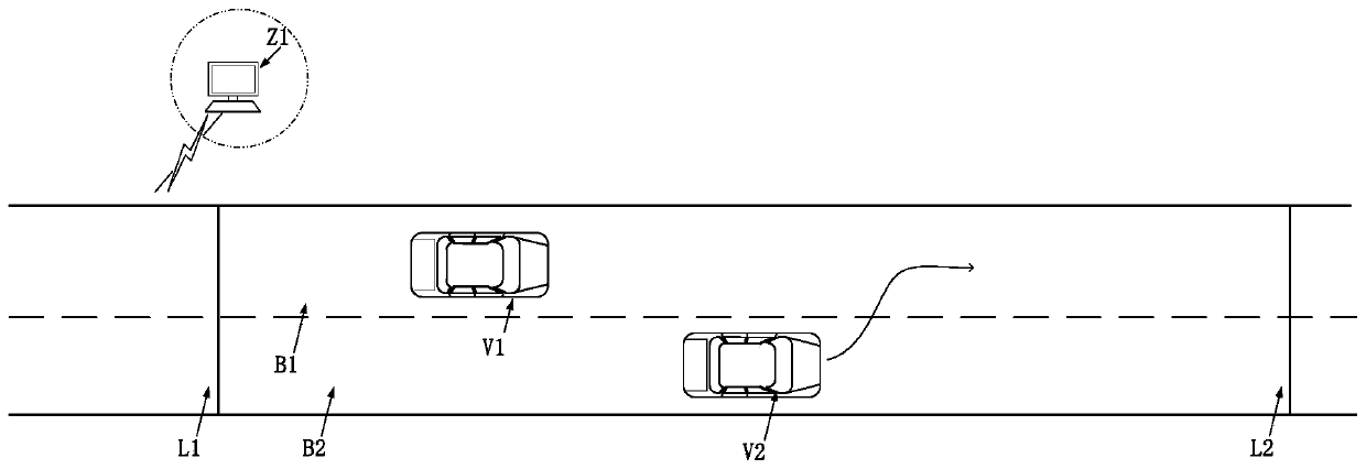 Unmanned vehicle cooperative driving capability test system and test method