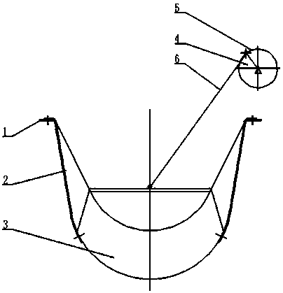 Auger-free vibration grain receiving device