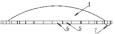 Novel steel cylinder explosion-proof sheet with firm connection