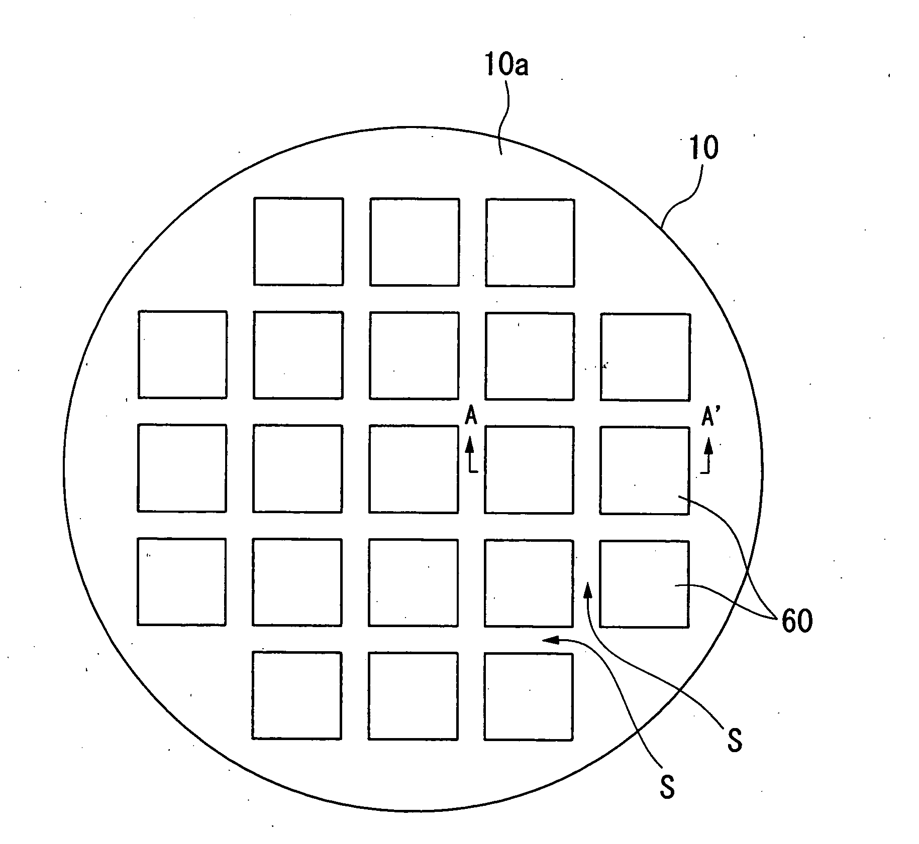Manufacturing method for a semiconductor device, semiconductor device, circuit substrate and electronic device