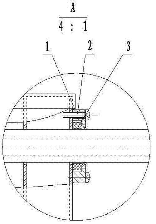 Closed type sliding following oil receiving device applied to oil return of hydrostatic guideway