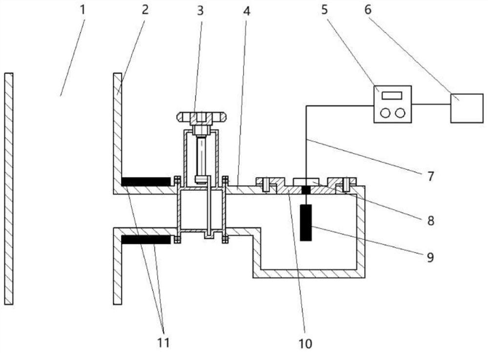 End point judgment device and method for distillation process for preparing sponge titanium by magnesiothermy