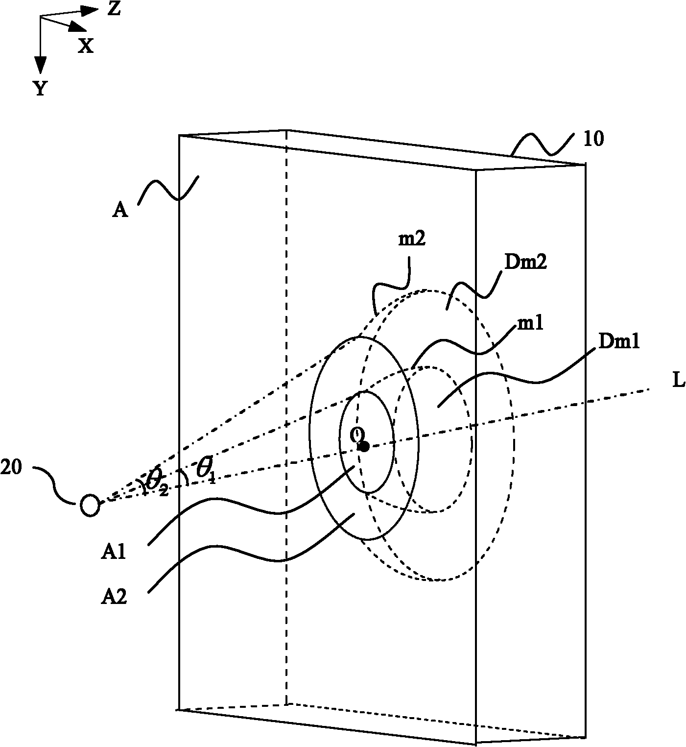 Artificial composite material and artificial composite material antenna