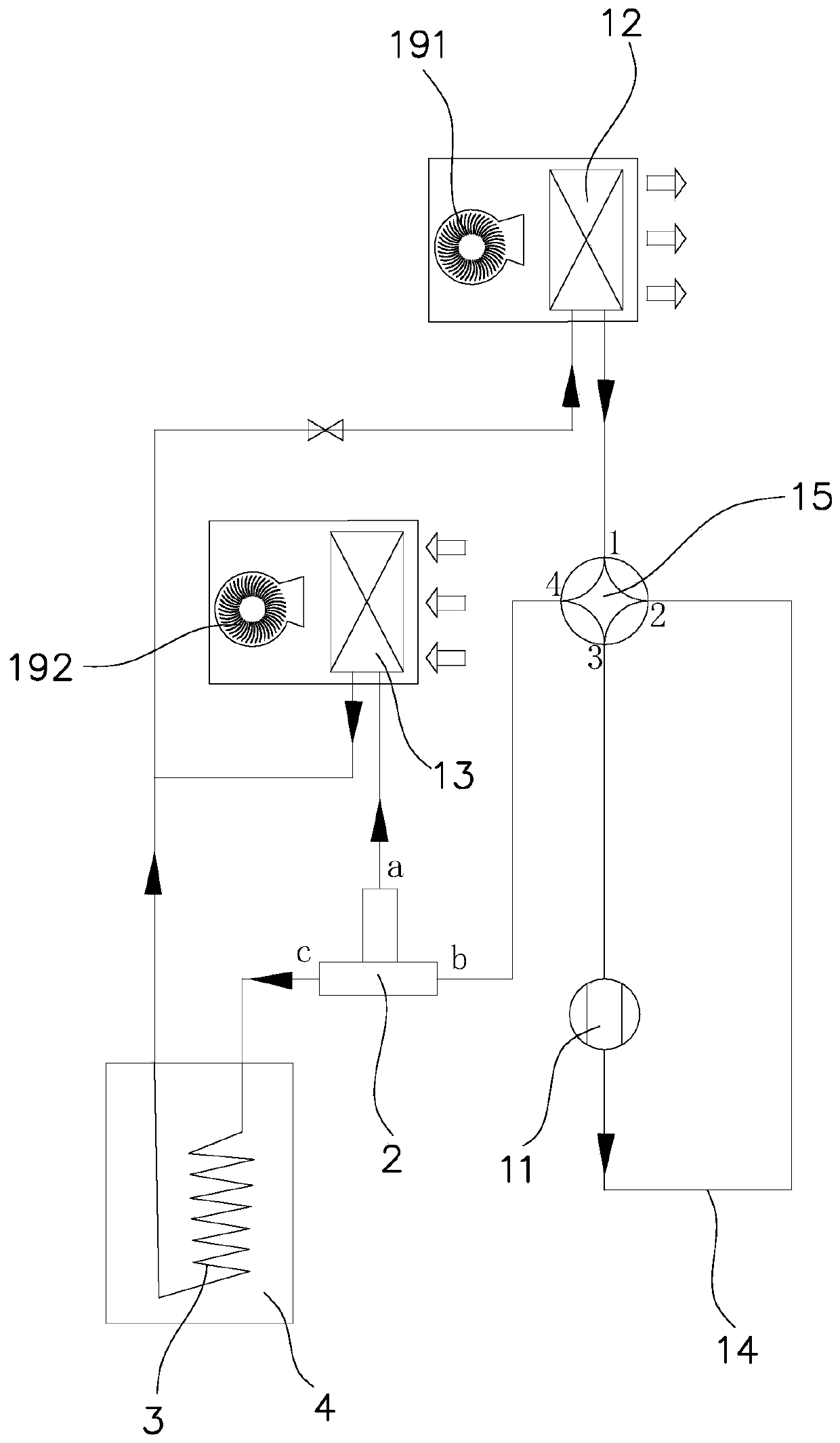 Kitchen air conditioning system