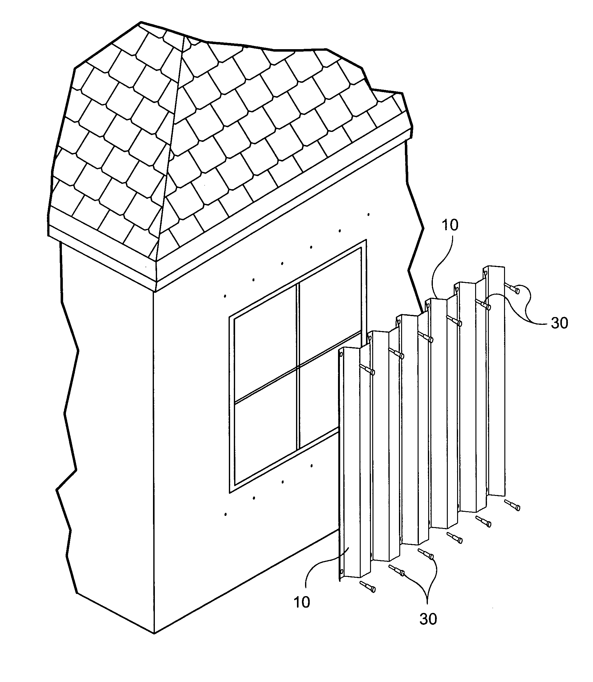 Storm shutter system