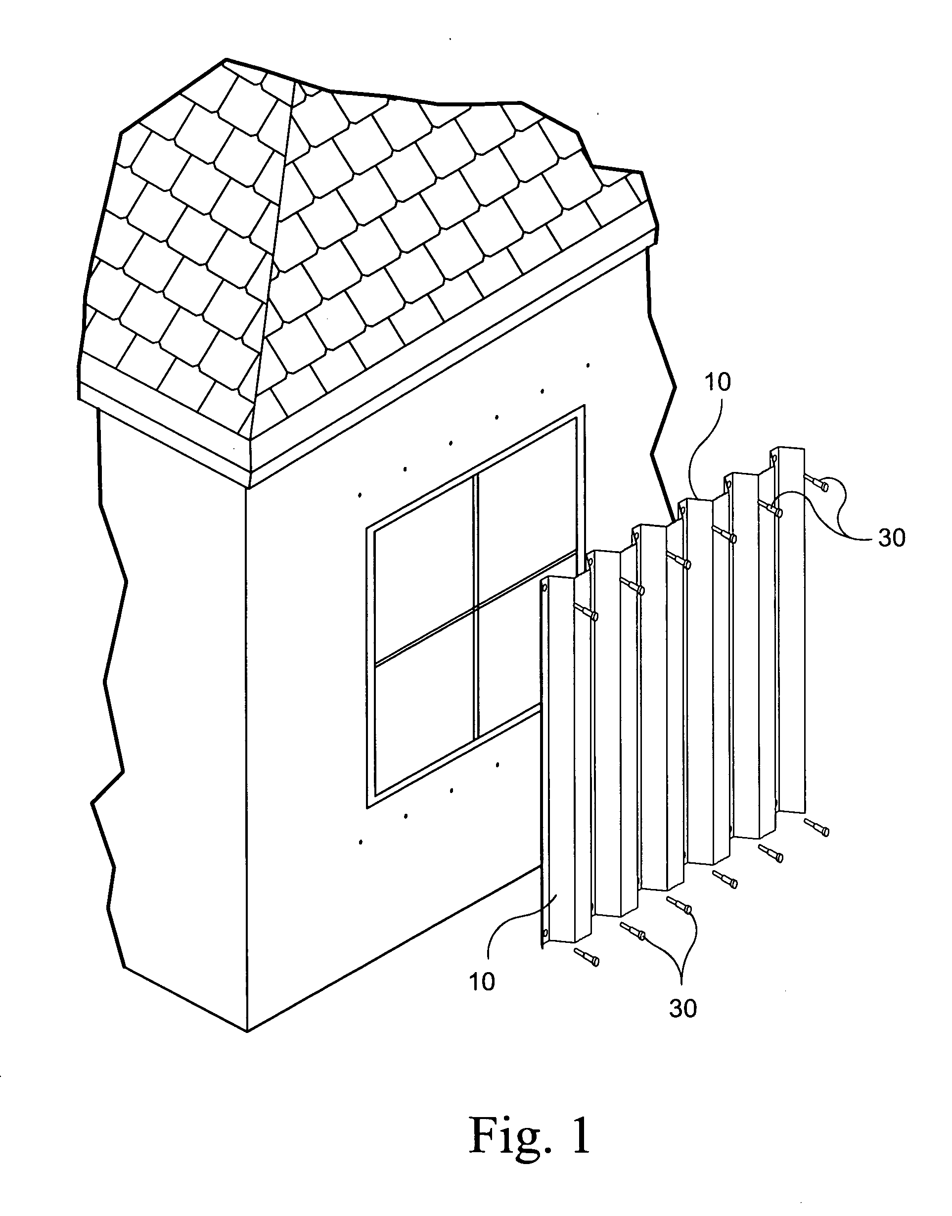 Storm shutter system