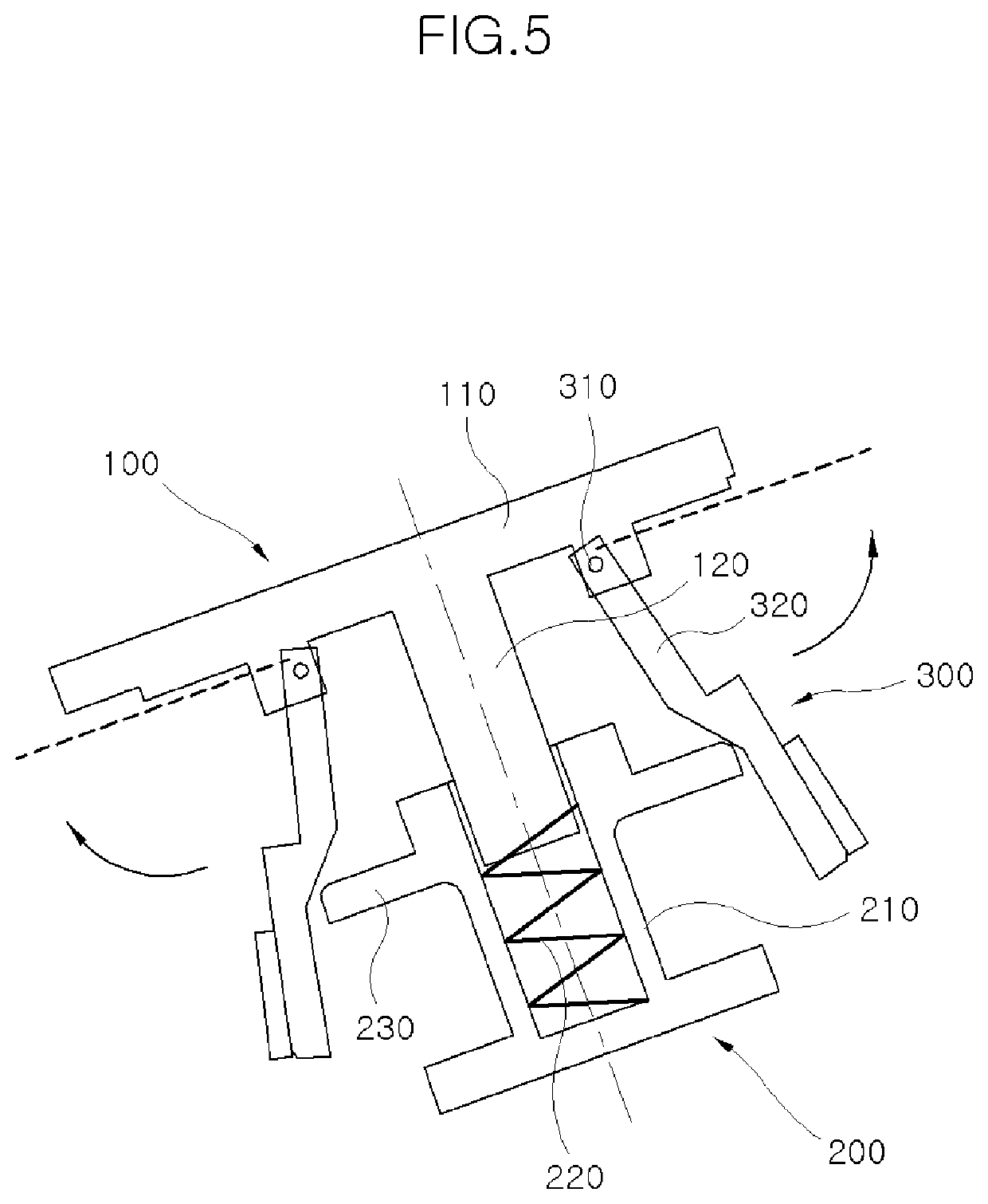 Insert type expandable garnish and method of installing the same