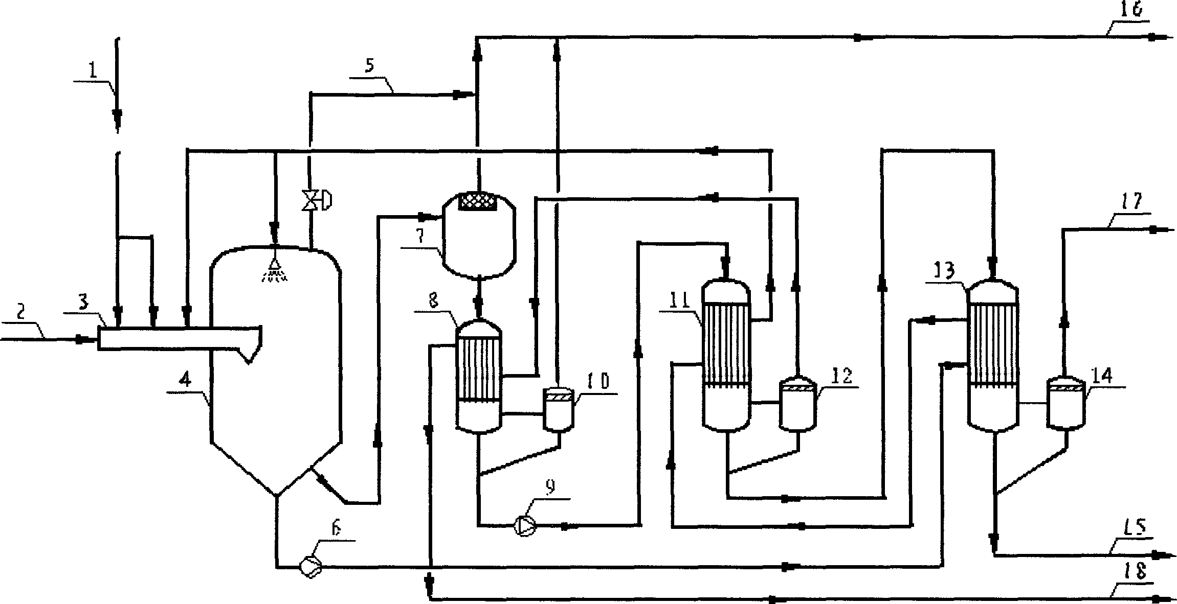 Method for preparing concentration liquid of ammonium nitrate
