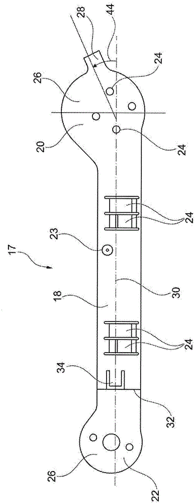 Cage portion and method for the production thereof