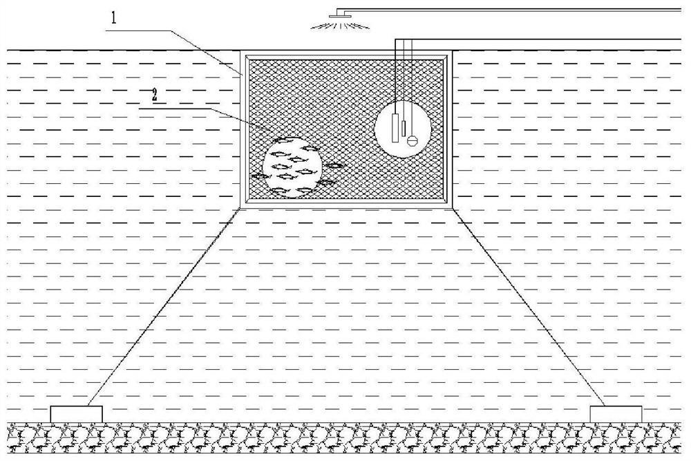 Modular space truss structure deep sea net cage