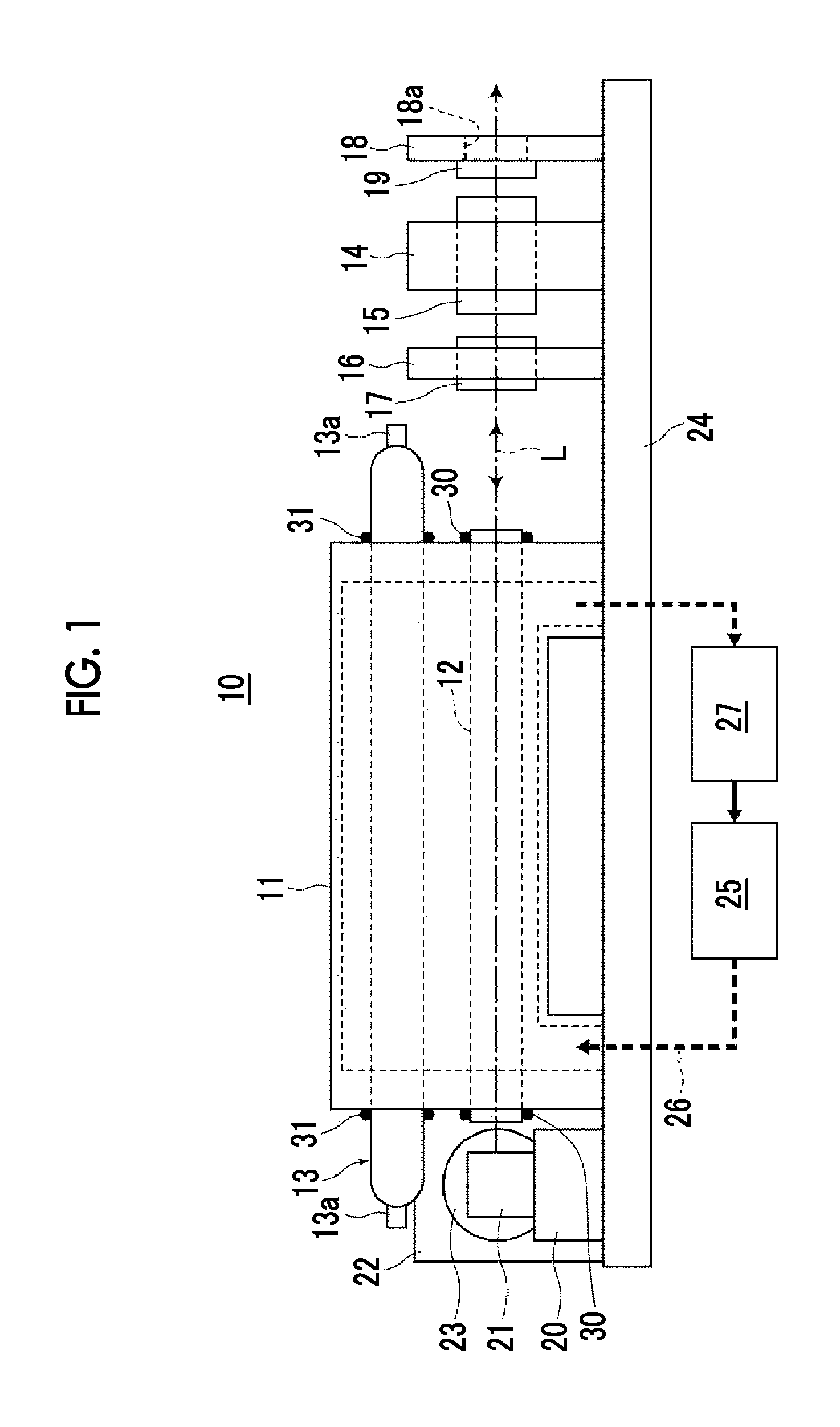 Solid-state laser device and photoacoustic measurement device