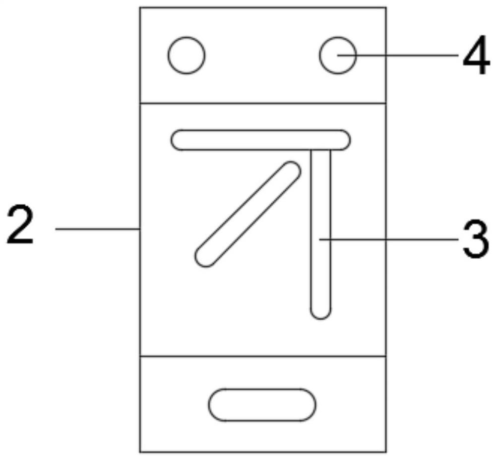 High-efficiency photoelectric mounting bracket