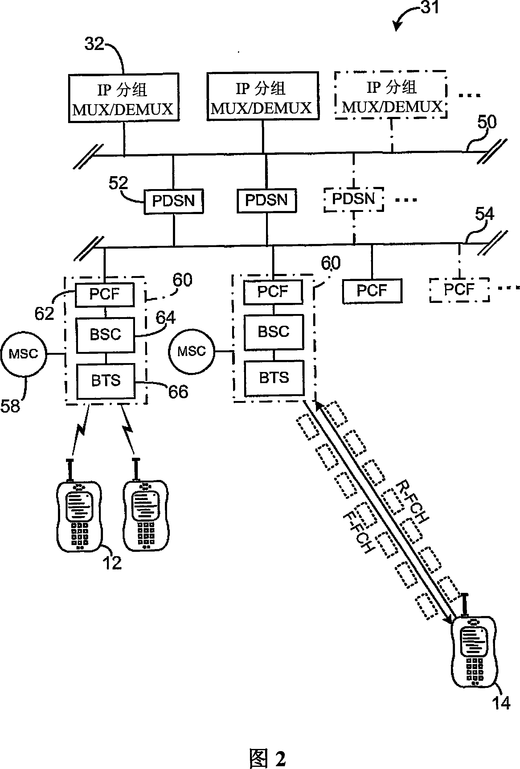System and method for simultaneous voice and data call over wireless infrastructure