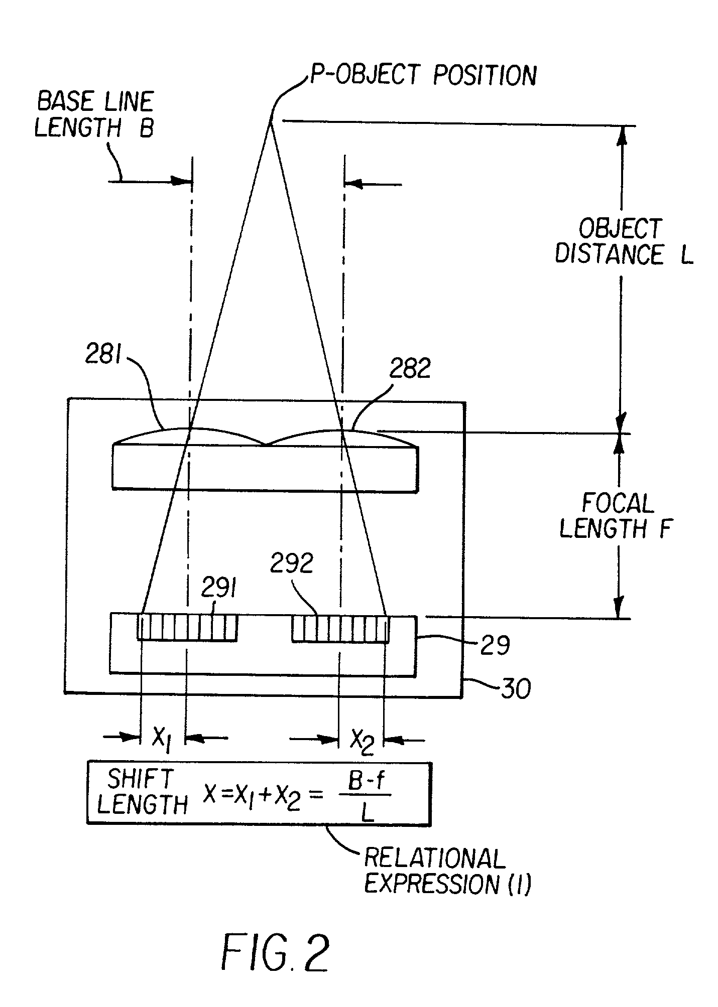 Automatic focusing device and the electronic image pickup apparatus using the same