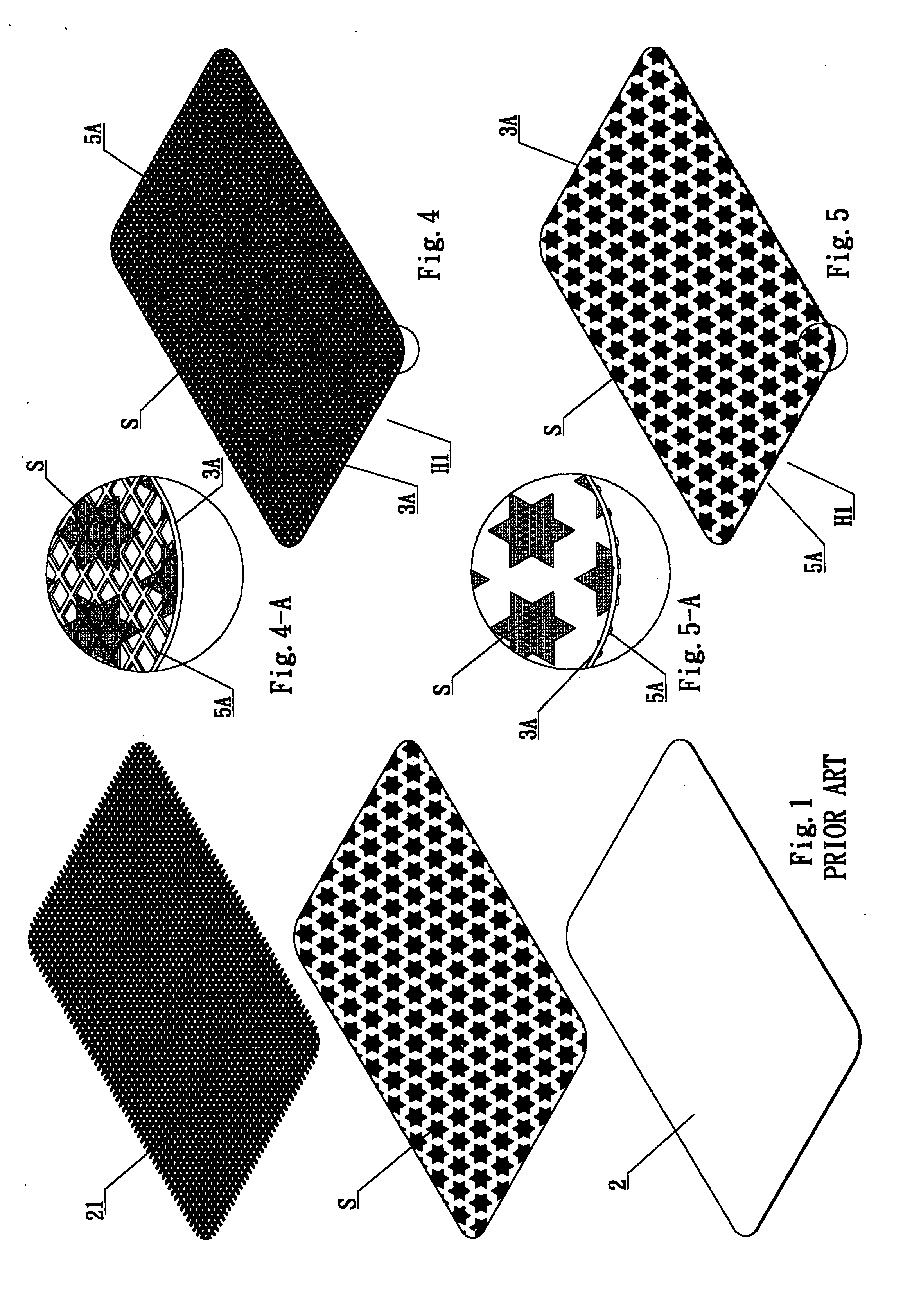 Method for continuously manufacturing anti-sliperry chopping boards