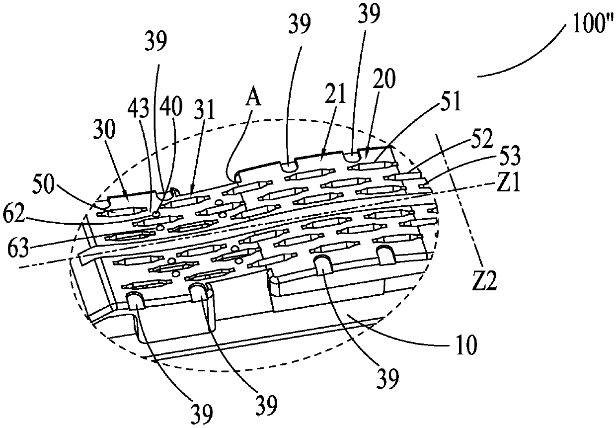 Nail bin, nail bin component, stitching nail forming member and surgical anastomat