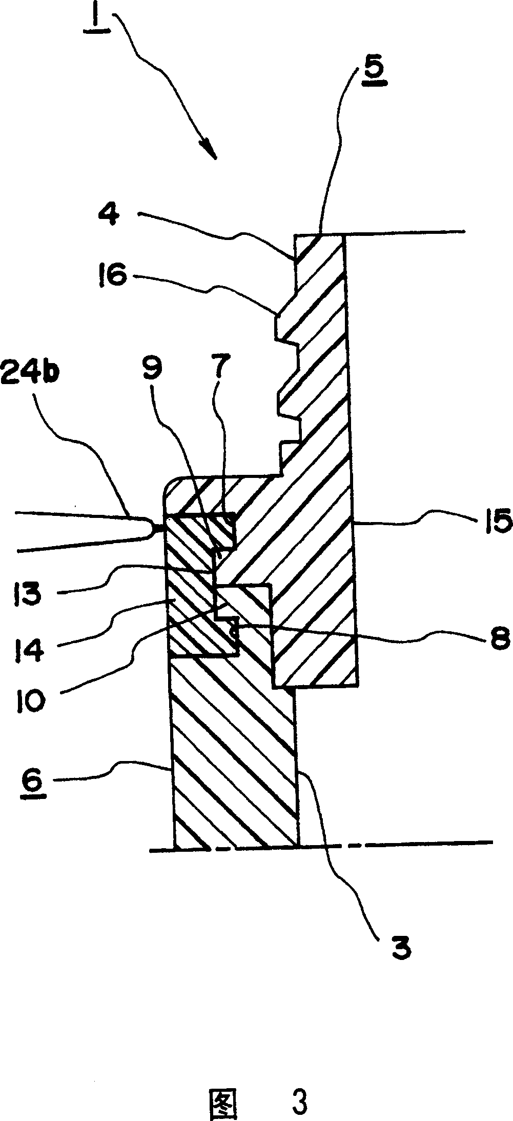 Bottle container made of resin and method for manufacturing the same