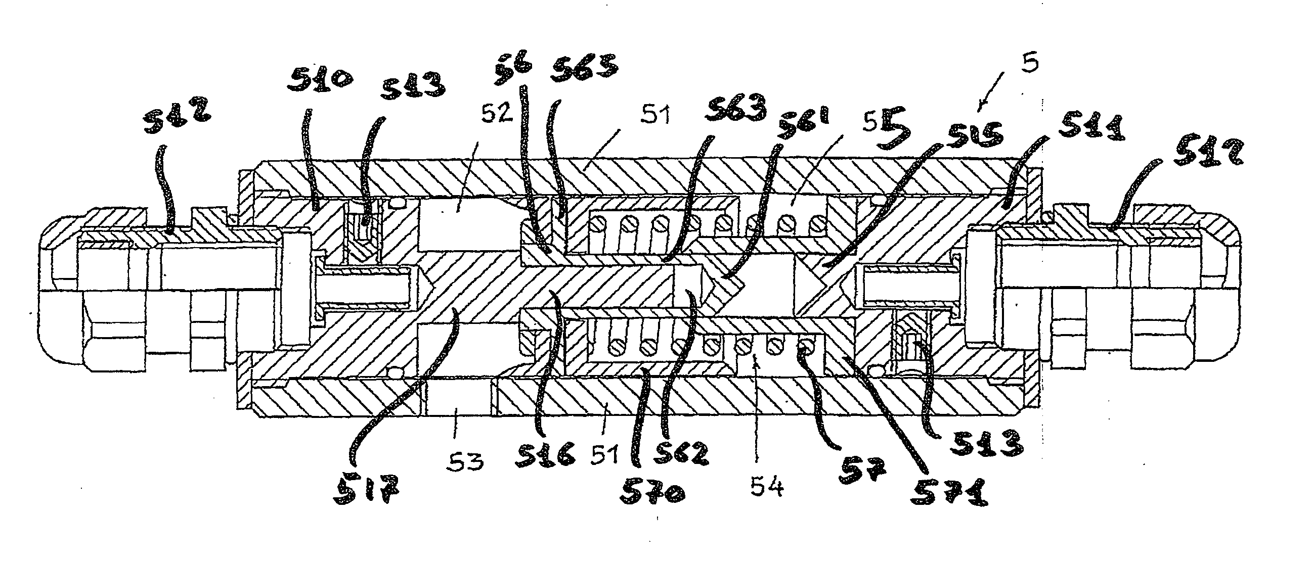 Apparatus for sectioning an electric energy flow in one or more conductors, and an electric energy generating plant comprising said apparatus