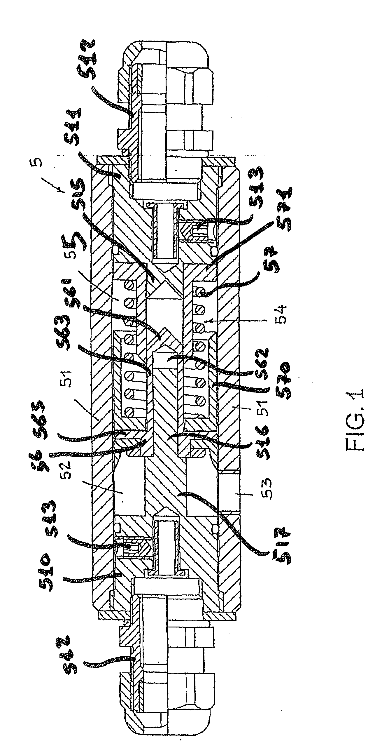 Apparatus for sectioning an electric energy flow in one or more conductors, and an electric energy generating plant comprising said apparatus