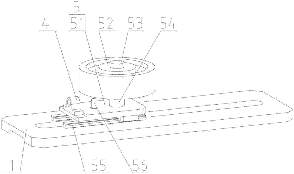 Large-section wire meter-measuring device