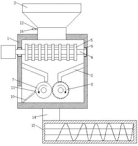 High-quality biomass fuel processing device