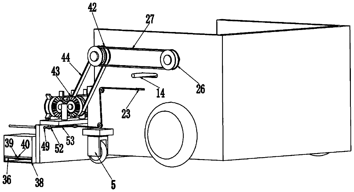 Push shovel-type salt pan sea salt collecting device