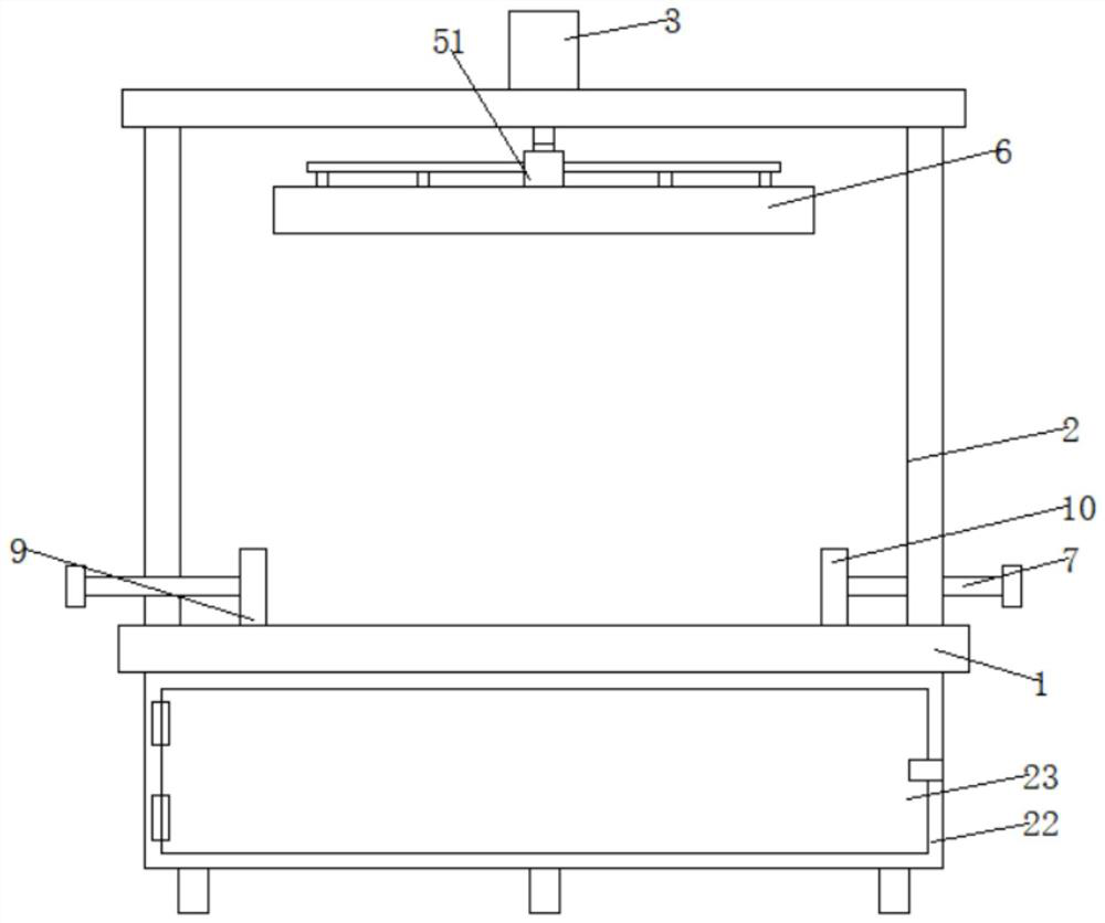 Full-automatic cable support forming equipment
