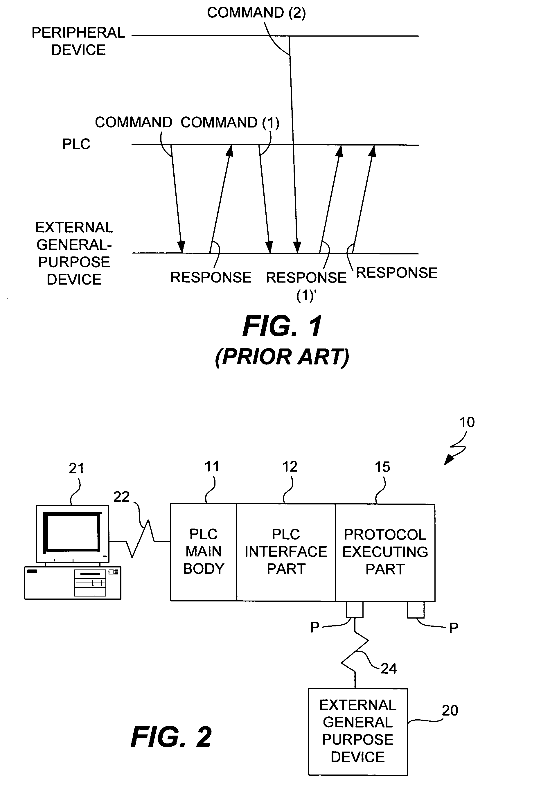 Programmable controller and communication interface therefor