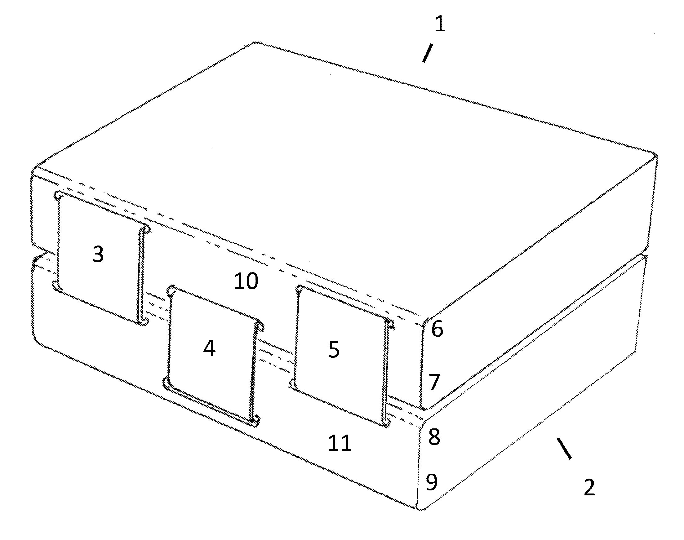 Hinged Dual Panel Electronic Device