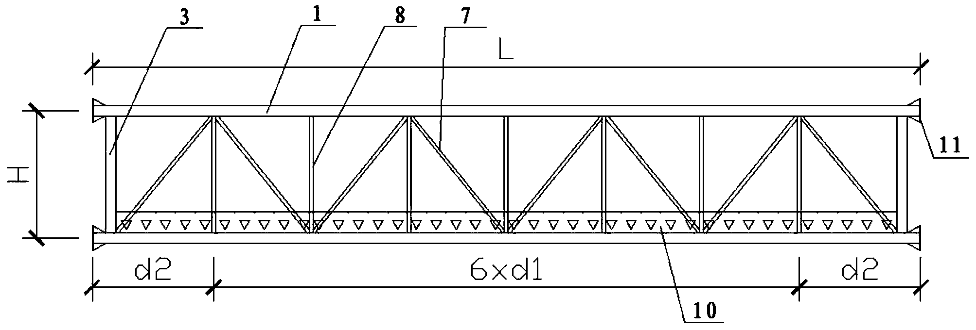 Light hanging basket applicable to bridge detection and maintenance operations