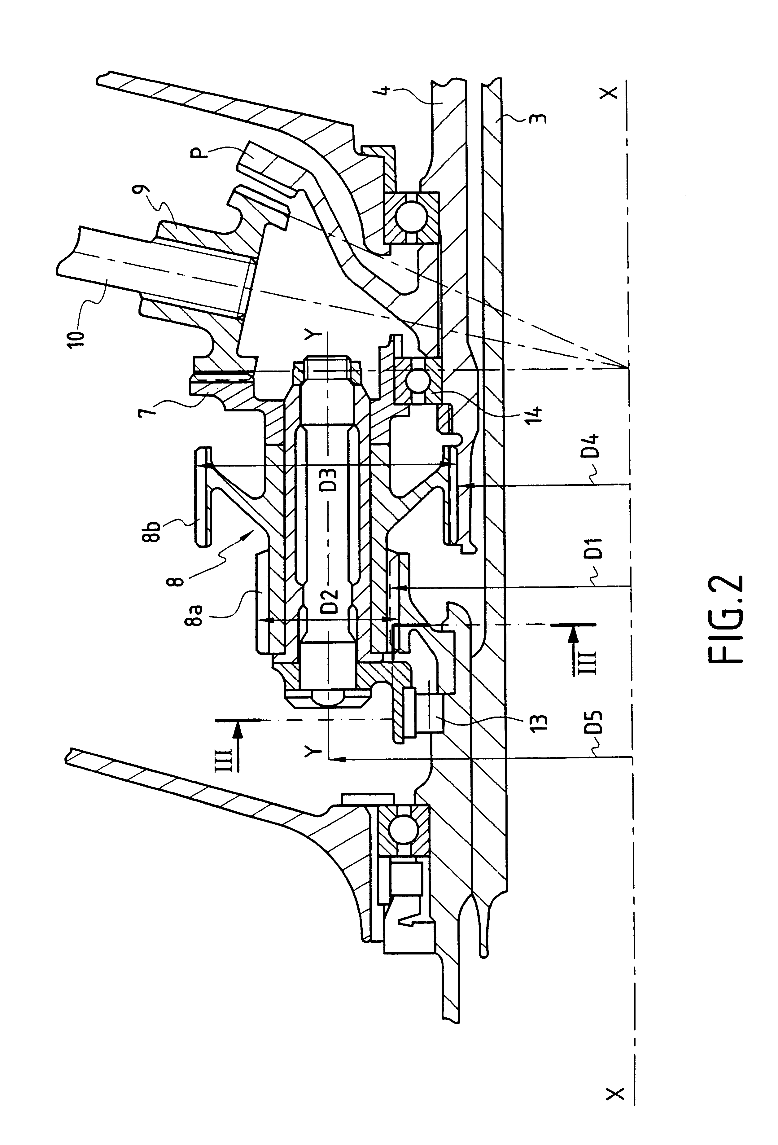 Emergency device for relighting a windmilling turbojet