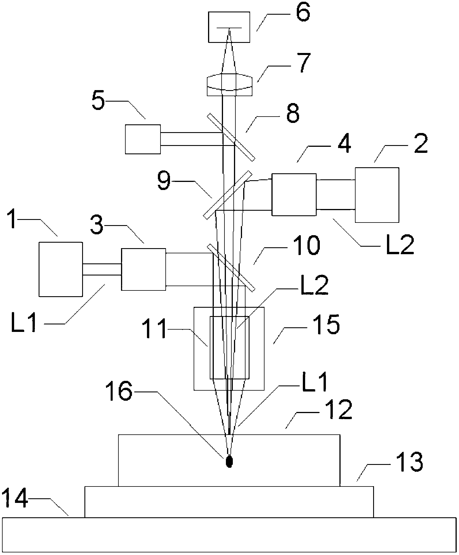 Method and device for cutting machined object by using laser